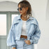 DAMEN KURZE CORDJACKE | STILVOLL LÄSSIG UND VIELSEITIG EINSETZBAR